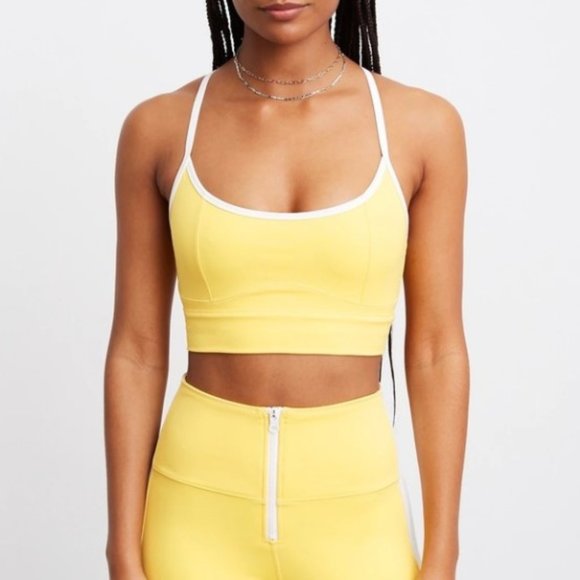 Bandier x Solid & Striped Soleil Strappy Sports Bra Size XS - Picture 1 of 8